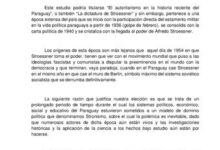 Resumen histórico: Lo que ocurrió durante la dictadura en Paraguay resumen-historico-lo-que-ocurrio-durante-la-dictadura-en-paraguay