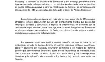 Resumen histórico: Lo que ocurrió durante la dictadura en Paraguay 13 resumen historico lo que ocurrio durante la dictadura en paraguay